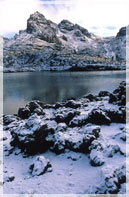 Snow at Hall Tarns