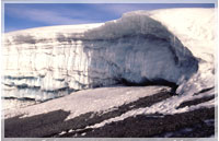 Ice cliffs - Redmann Glacier